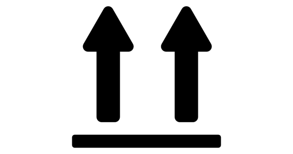 Знак две стрелки вверх