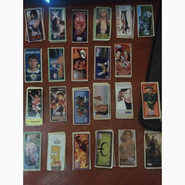 Наклейки от жвачек Властелин колец