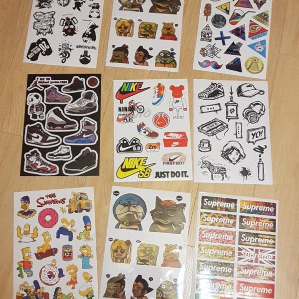 Старые наклейки пак