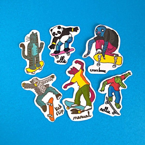 Путешествия (с наклейками)