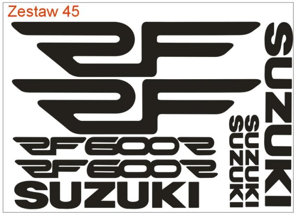 Suzuki rf400r наклейки
