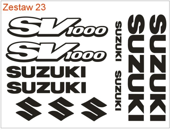 Suzuki SV наклейка