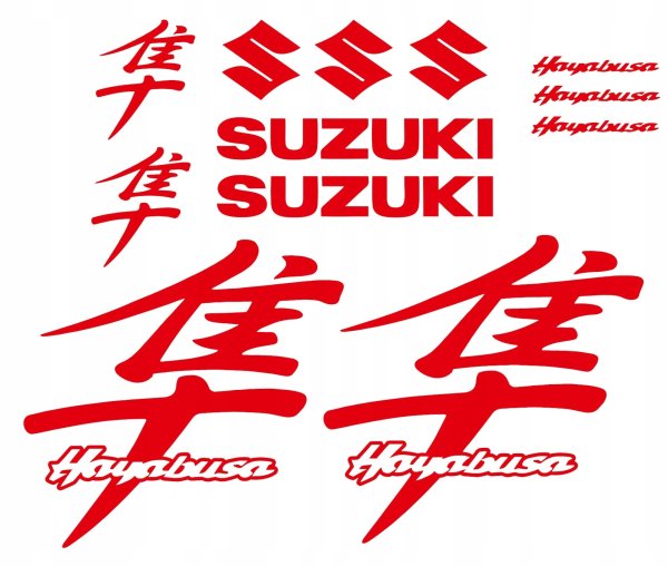 Комплект наклеек Сузуки Хаябуса
