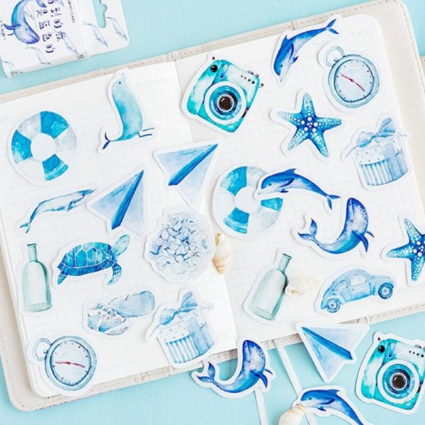 Голубые Стикеры