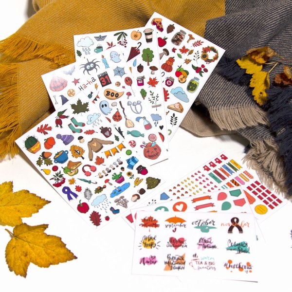 Осенние Стикеры