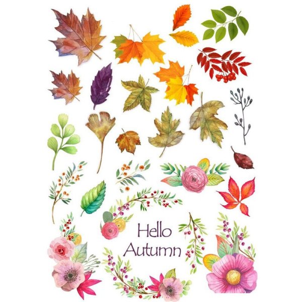 Осенние Стикеры для ежедневника