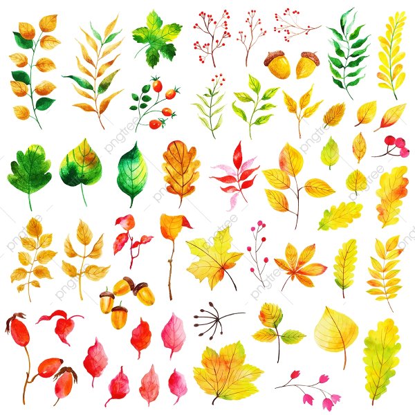 Осенние наклейки