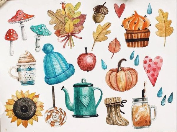 Стикеры сентябрь