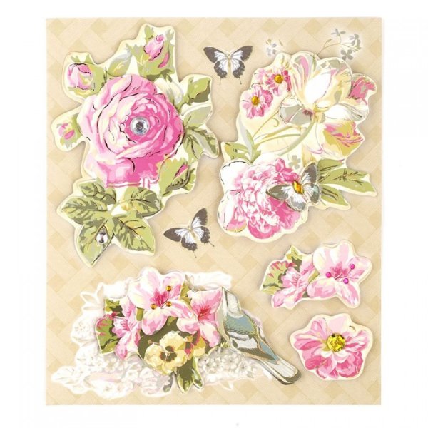 Наклейка - цветы