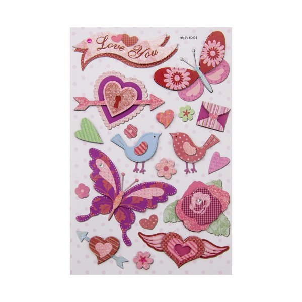 3д наклейки Айрис Кей