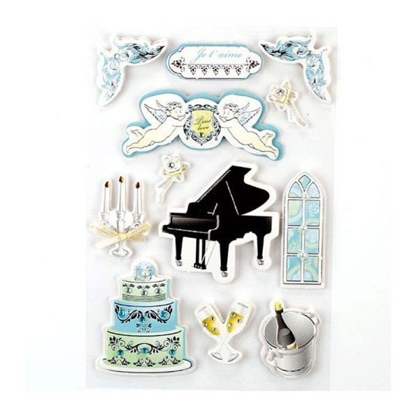 Наклейки для скрапбукинга свадьба