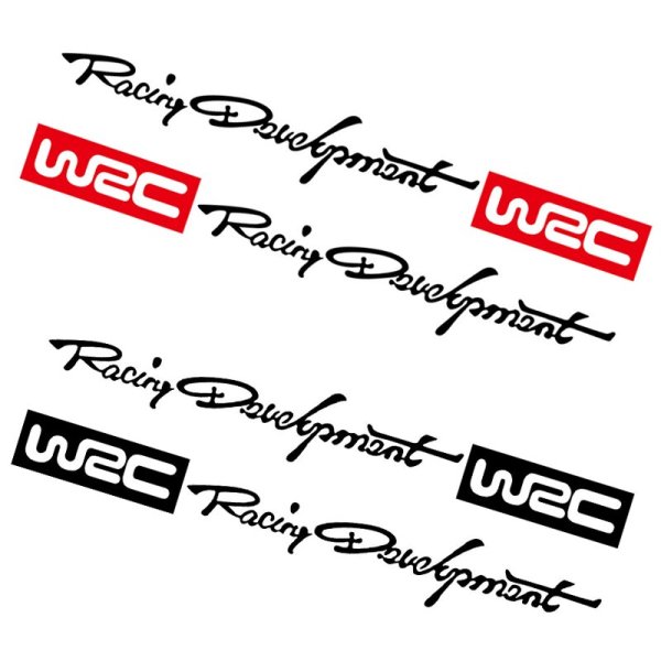 Наклейка Racing Development WSC