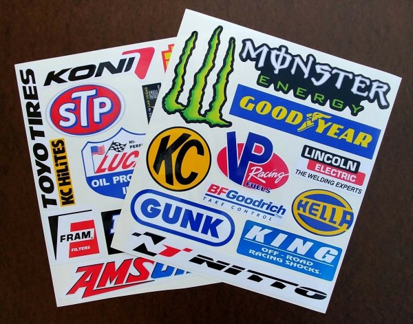 Наклейки ралли