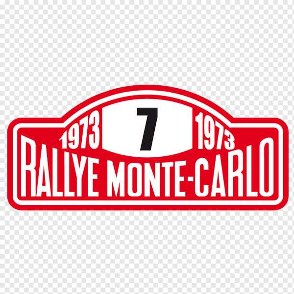 Rally Monte Carlo Sticker
