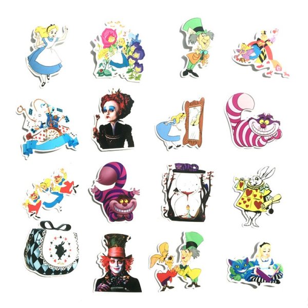 Стикеры Алиса в стране чудес