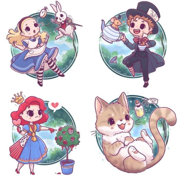 Алиса в стране чудес панк