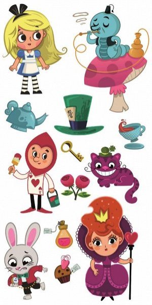 Наклейка Алиса