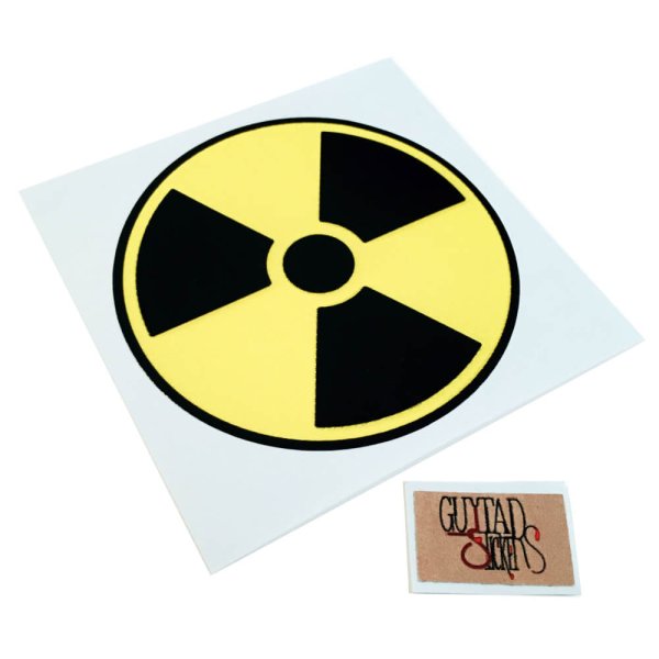 Радиоактивная наклейка