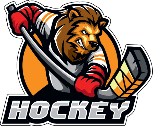 Наклейка на хоккейный крюк