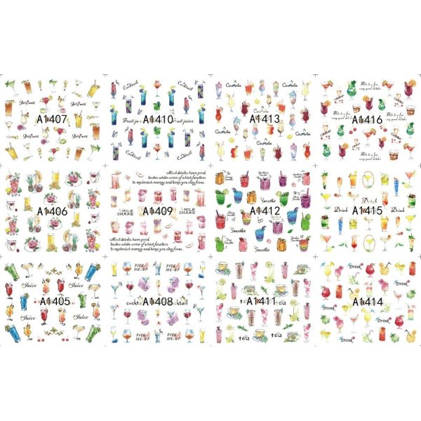 Наклейки Soda косметика