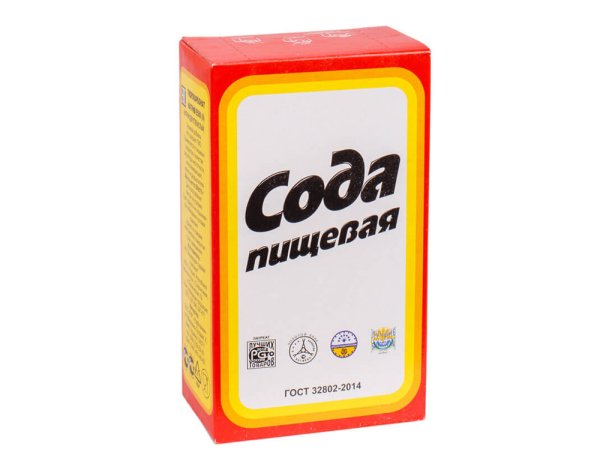 Наклейка сода пищевая