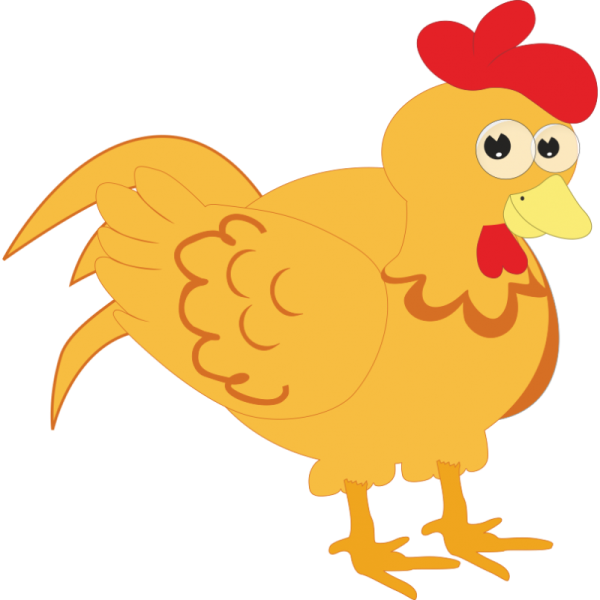 Курица Flashcard