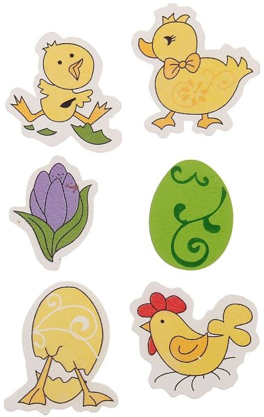 Наклейки "цыпленок"