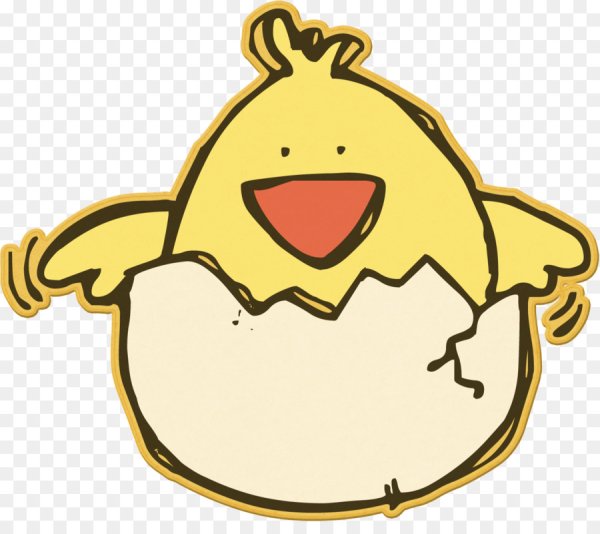 Курица стикер