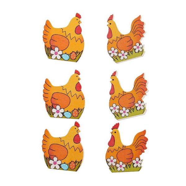 Наклейка курица