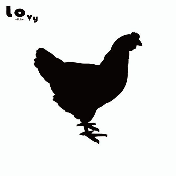 Курица стикер