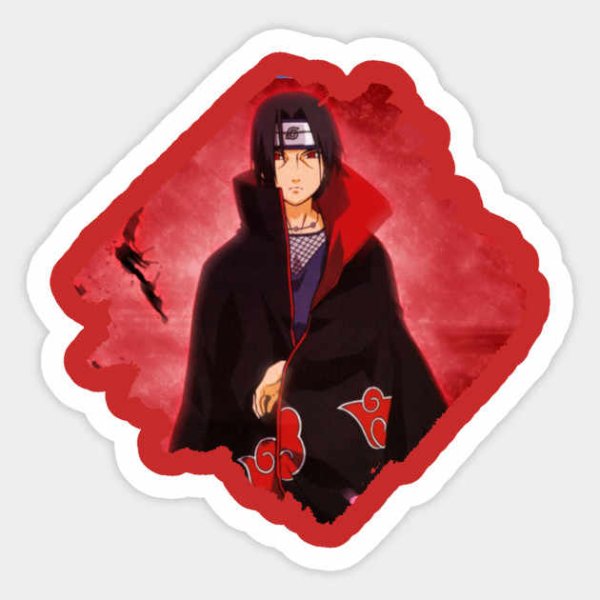 Итачи Учиха наклейки
