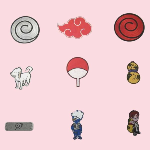 Значки с аниме Наруто Акацуки