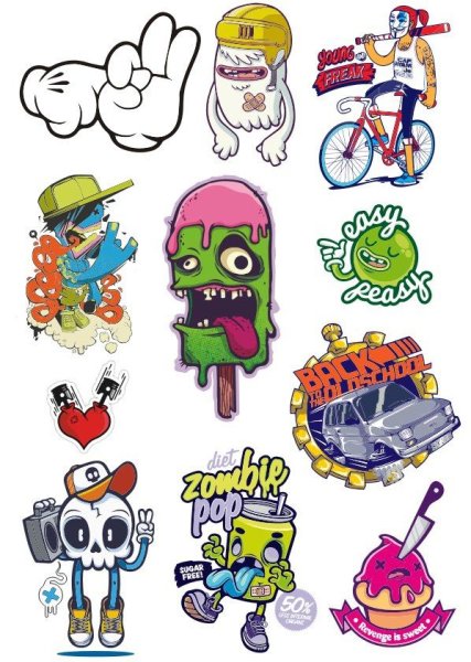 Стикеры андеграунд