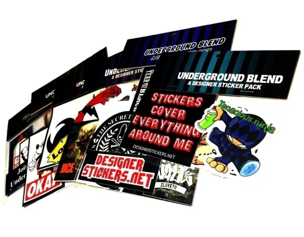 Стикеры андеграунд стиль