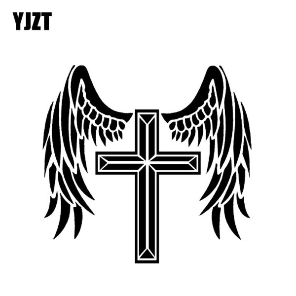 Крестик на машину наклейка