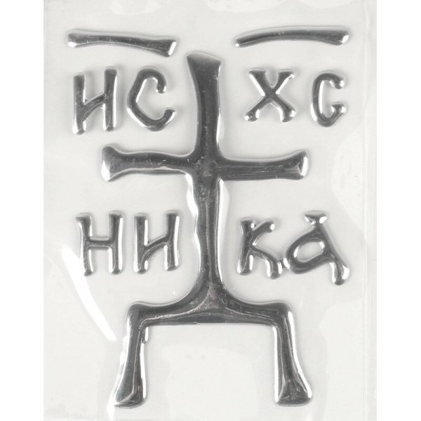 Крест наклейка на машину