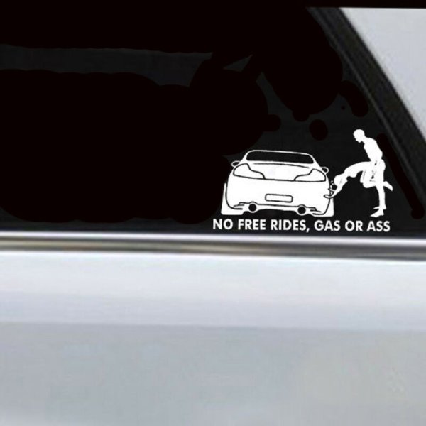 Наклейки на стекла автомобиля