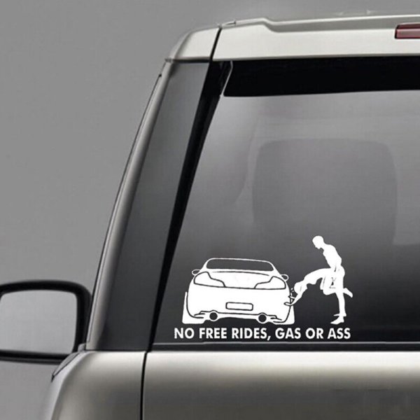 Наклейки на стекло автомобиля