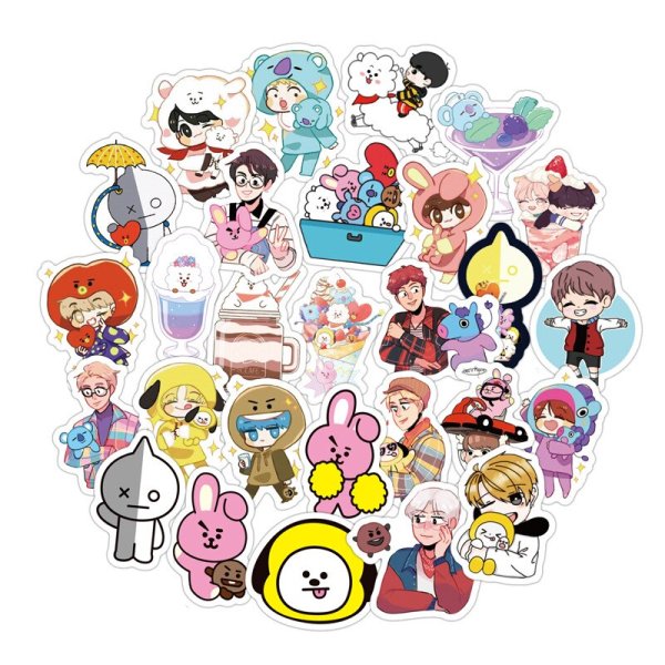 Bt21 BTS Стикеры