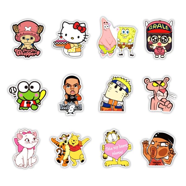 Стикеры персонажи