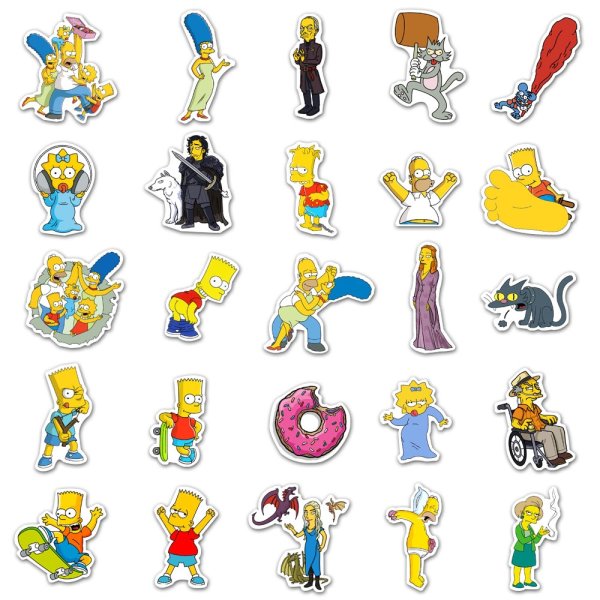 Наклейки мультяшные 10 лет