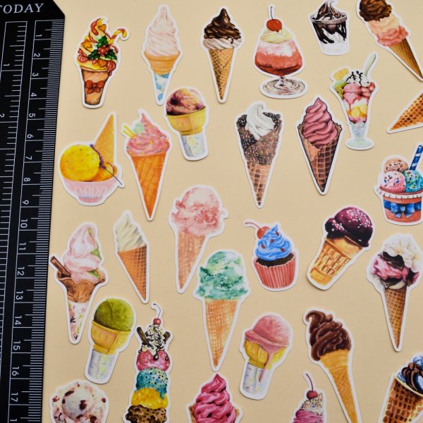 Наклейка мороженое