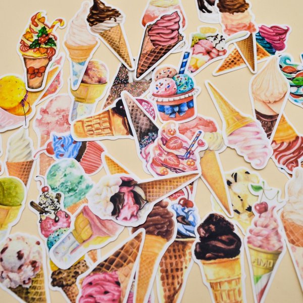 Наклейка мороженое