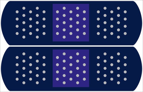 Наклейки пластырь