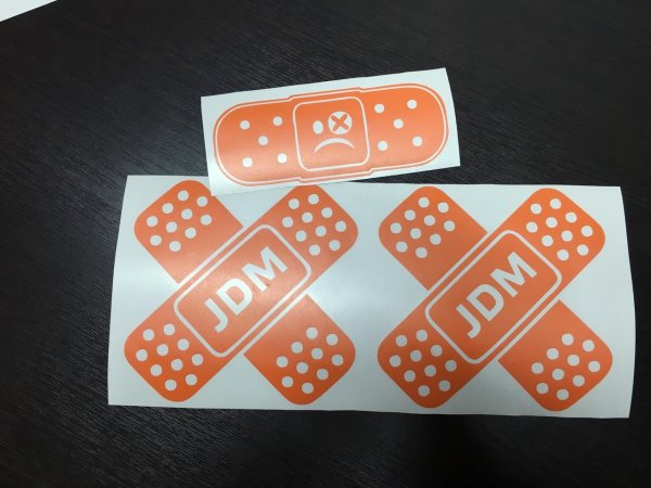 Наклейка JDM пластырь
