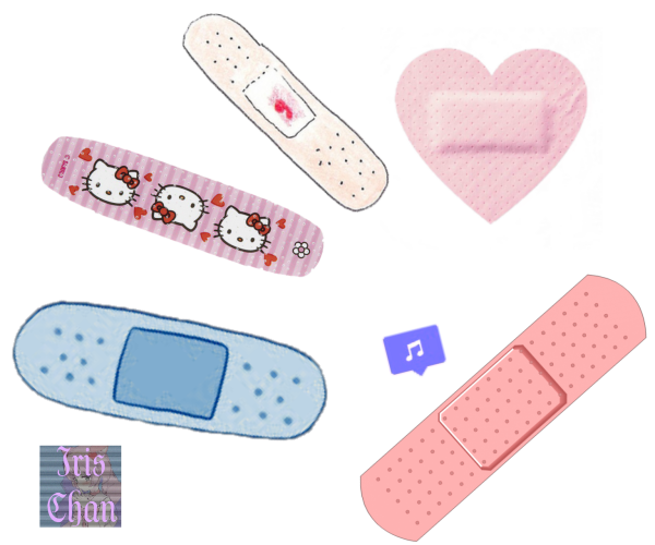 Наклейки пластырь