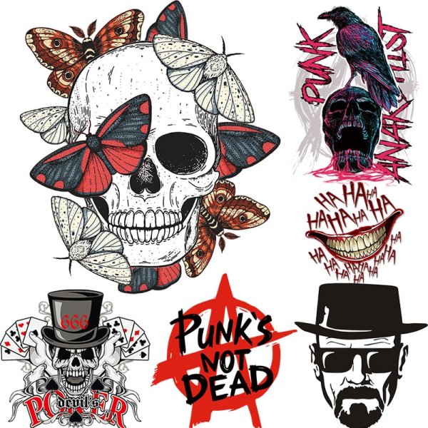 Наклейки для Панков