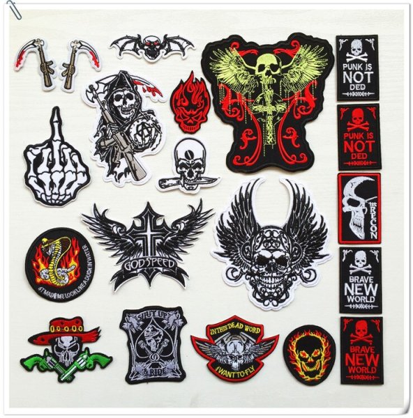 Наклейки в стиле рок