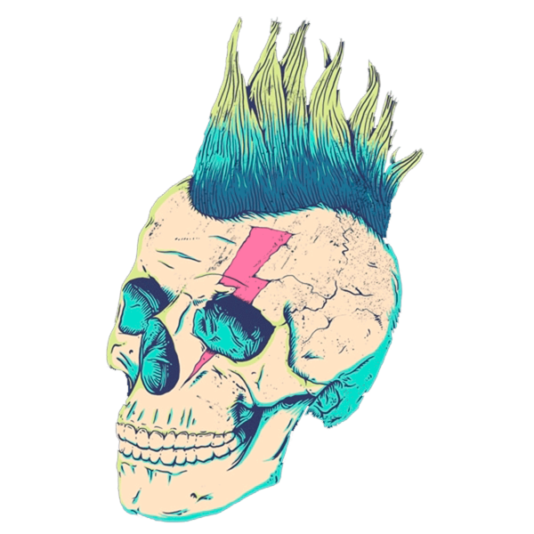 Панк рок надпись