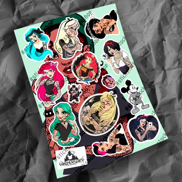 Стикеры панк